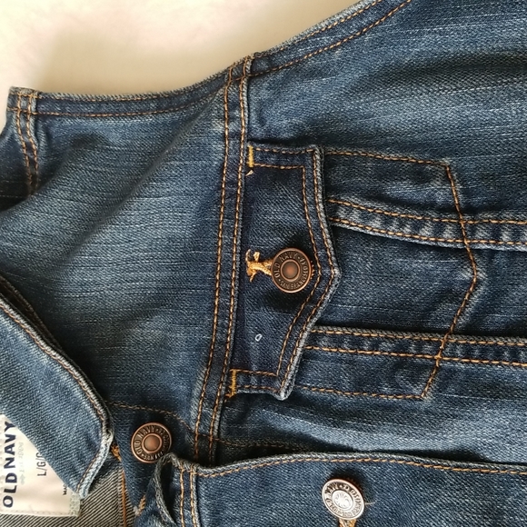 Old Navy sleeveless jean jacket - Picture 4 of 8